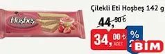 ETİ HOŞBEŞ ÇİLEKLİ GOFRET 142 G